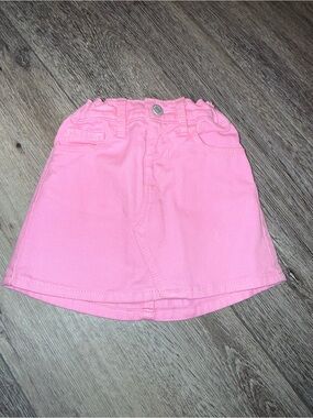 Old Navy Pink Toddler Denim Skirt